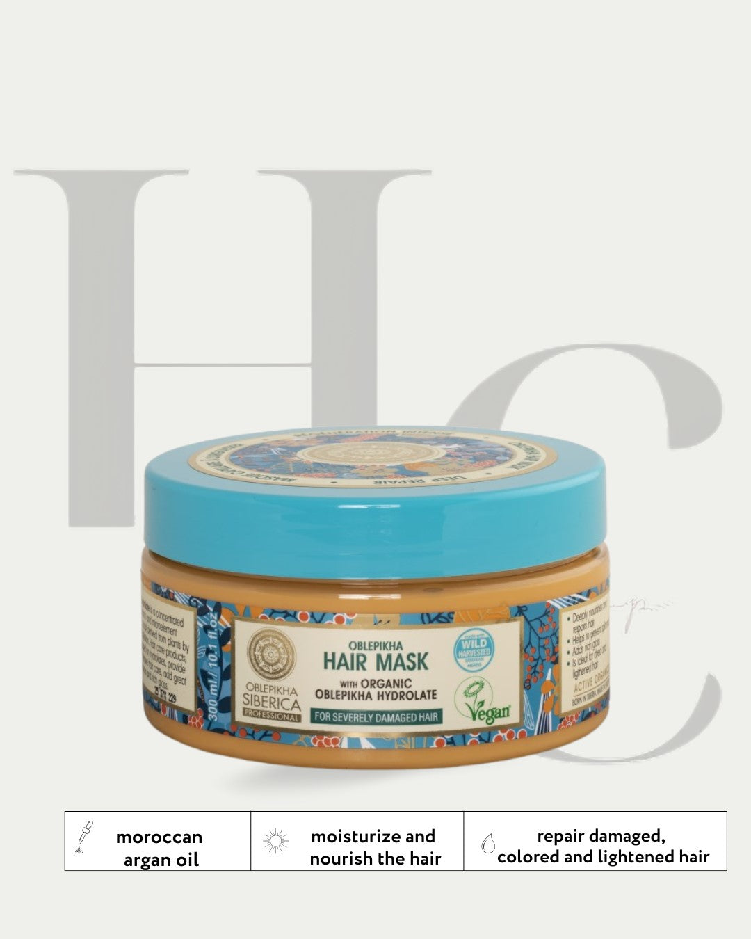 Natura Siberica Hair Mask with Organic Oblepikha Hydrolate